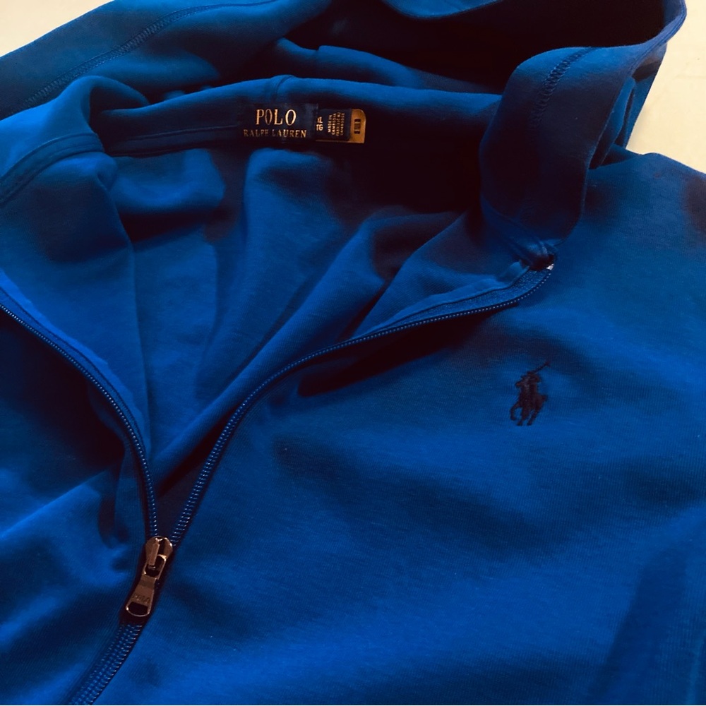 Polo Ralph Lauren Blue Zip-Up Jacket
